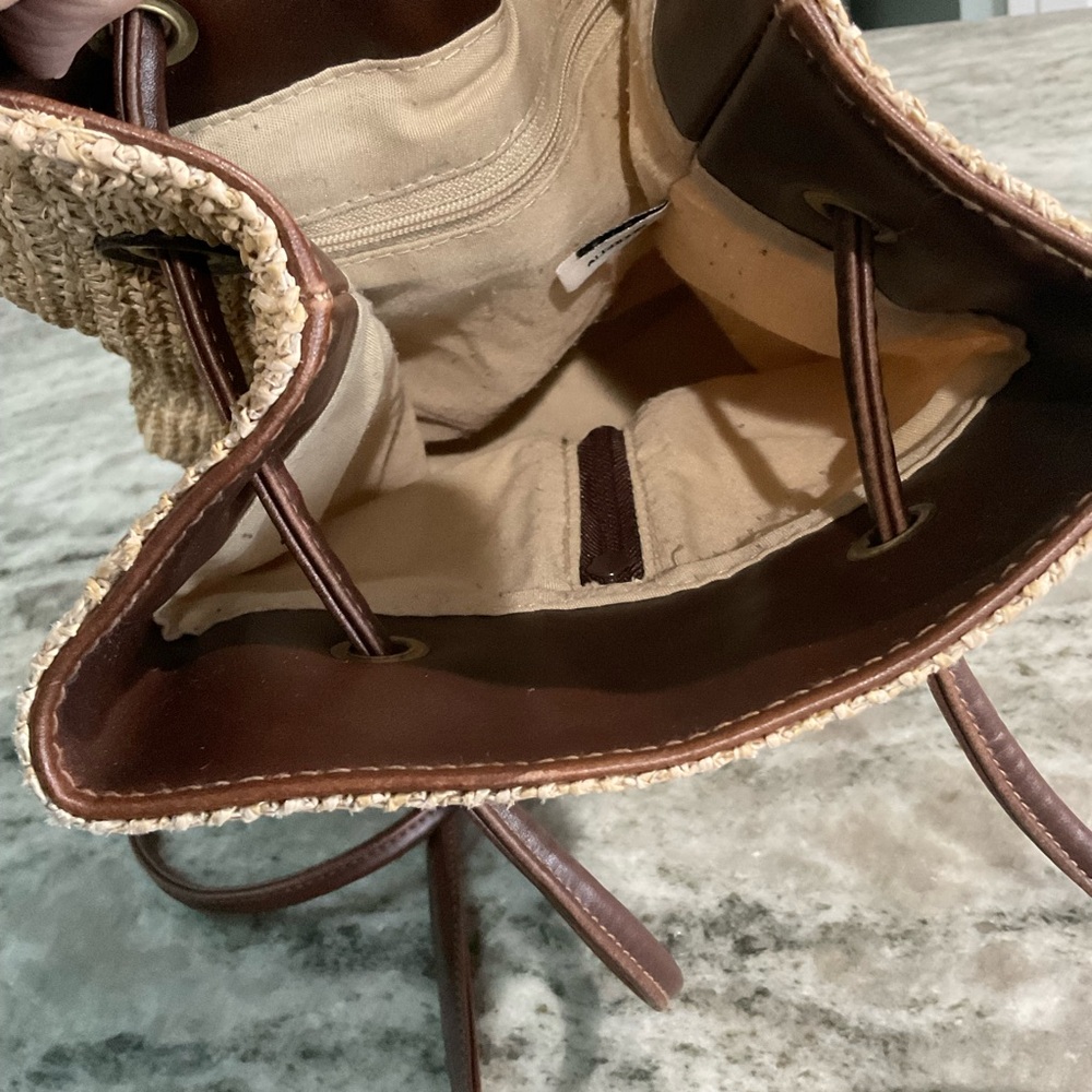 Strada tan woven backpack - Picture 8 of 11